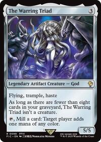 The Warring Triad (Surge Foil) (99) [Commander: FINAL FANTASY]