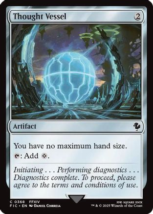 Thought Vessel (Surge Foil) (FIC-368) - Commander: FINAL FANTASY Foil