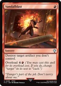 Vandalblast (Surge Foil) (298) [Commander: FINAL FANTASY]