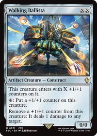 Walking Ballista (Surge Foil) (371) [Commander: FINAL FANTASY]