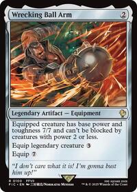 Wrecking Ball Arm (Surge Foil) (100) [Commander: FINAL FANTASY]