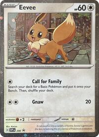 Eevee - 200 (Cosmos Holo) (SVP 200) [SV: Scarlet & Violet Promo Cards]