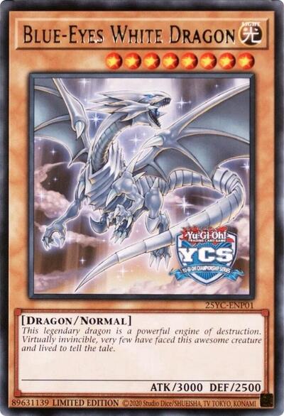 Blue-Eyes White Dragon (25YC-ENP01) [Yu-Gi-Oh! Championship Series 2025 Prize Cards]