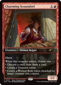 Charming Scoundrel (37) [Game Day & Store Championship Promos]