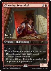 Charming Scoundrel (Top 8) (37) [Game Day & Store Championship Promos]