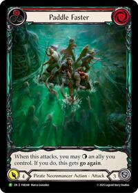 Paddle Faster - FAB348 (FAB348) [Flesh and Blood: Promo Cards]