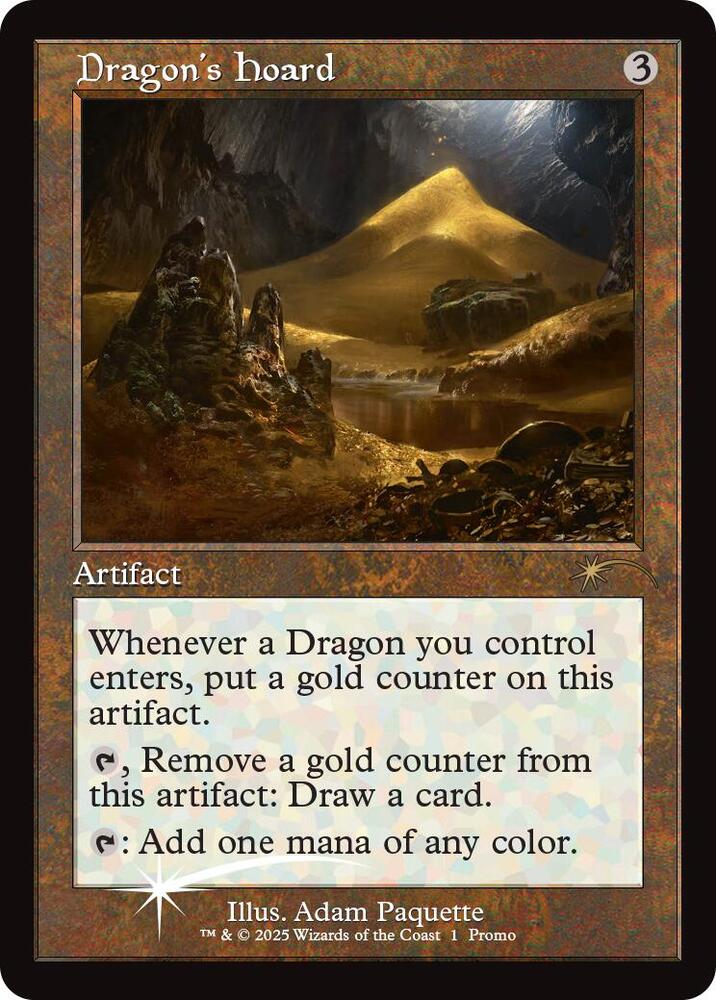 Dragon's Hoard (Retro Frame) [WPN & Gateway Promos]