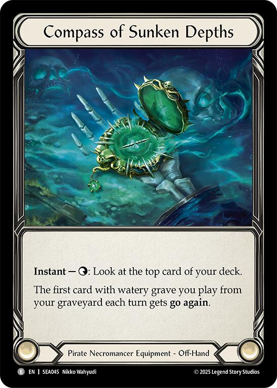 Compass of Sunken Depths // Treasure Island (SEA045//SEA247) [High Seas]