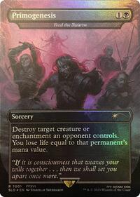 Primogenesis - Feed the Swarm (Rainbow Foil) (7001) [Secret Lair Drop Series]