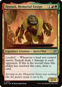 Tannuk, Memorial Ensign (233) [Edge of Eternities]