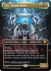 Kilo, Apogee Mind (Borderless) (3) [Commander: Edge of Eternities]