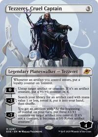 Tezzeret, Cruel Captain (Borderless) (287) [Edge of Eternities]
