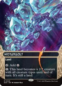 Mutavault (0028) (Borderless) (28) [Edge of Eternities: Stellar Sights]