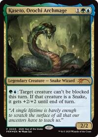 Kaseto, Orochi Archmage (Year of the Snake 2025) (5) [Standard Showdown Promos]