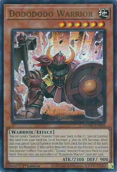 Dodododo Warrior (DUAD-EN004) [Duelist's Advance]