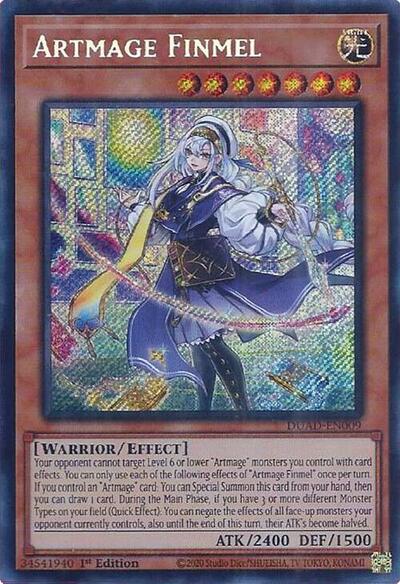 Artmage Finmel (DUAD-EN009) [Duelist's Advance]