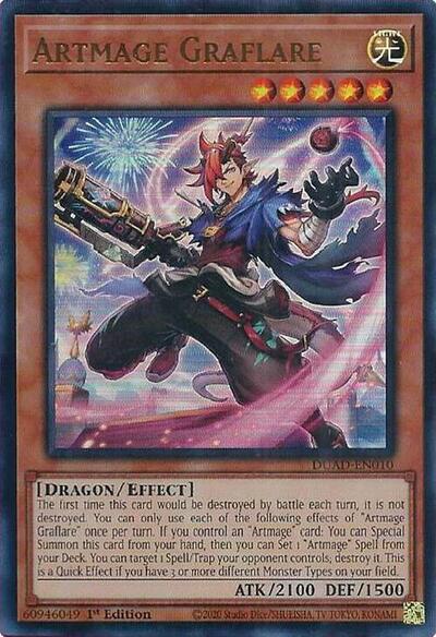 Artmage Graflare (DUAD-EN010) [Duelist's Advance]