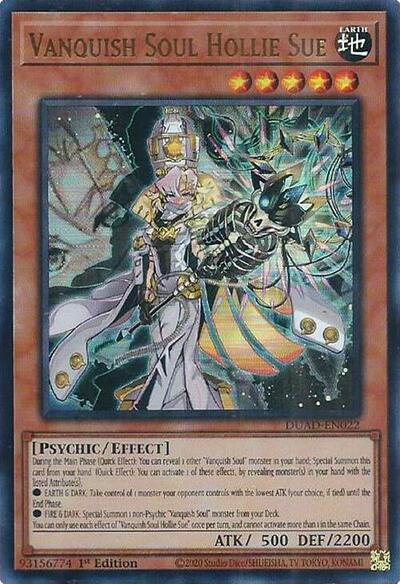 Vanquish Soul Hollie Sue (DUAD-EN022) [Duelist's Advance]