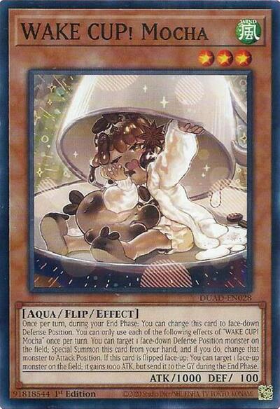 WAKE CUP! Mocha (DUAD-EN028) [Duelist's Advance]