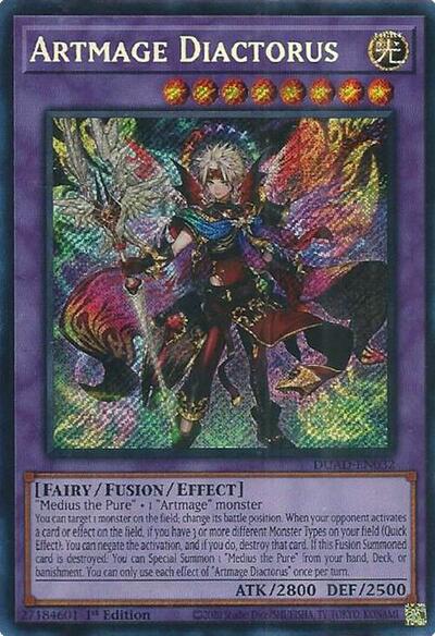 Artmage Diactorus (DUAD-EN032) [Duelist's Advance]