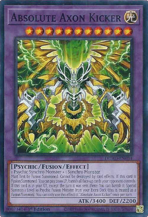 Absolute Axon Kicker (DUAD-EN034) [Duelist's Advance]