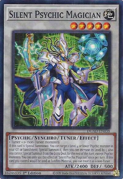 Silent Psychic Magician (DUAD-EN038) [Duelist's Advance]