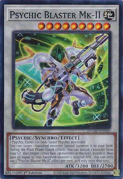 Psychic Blaster Mk-II (DUAD-EN040) [Duelist's Advance]