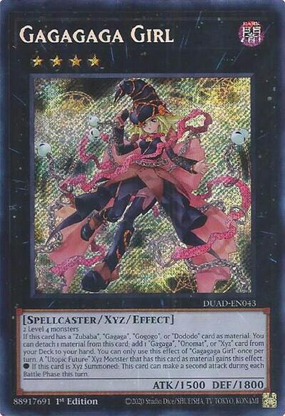 Gagagaga Girl (DUAD-EN043) [Duelist's Advance]