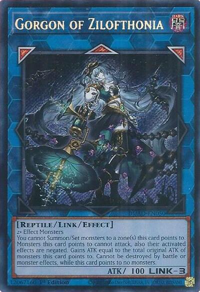 Gorgon of Zilofthonia (DUAD-EN050) [Duelist's Advance]