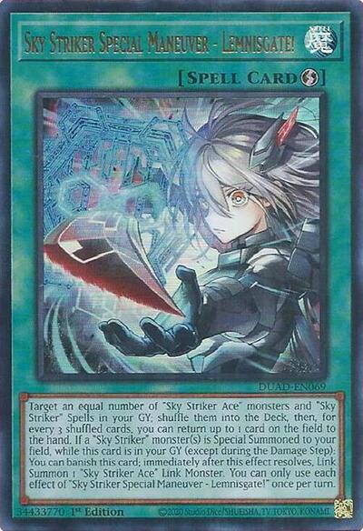 Sky Striker Special Maneuver - Lemnisgate! (DUAD-EN069) [Duelist's Advance]