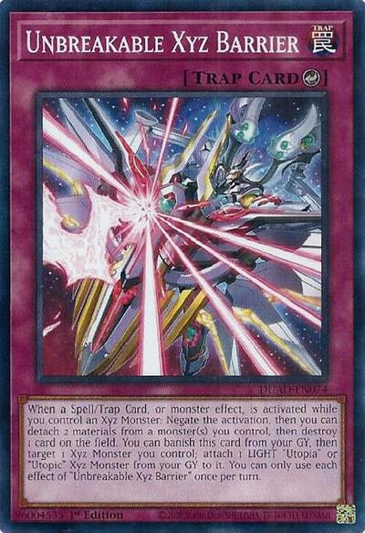 Unbreakable Xyz Barrier (DUAD-EN074) [Duelist's Advance]