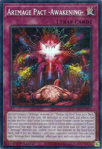 Artmage Pact -Awakening- (DUAD-EN075) [Duelist's Advance]