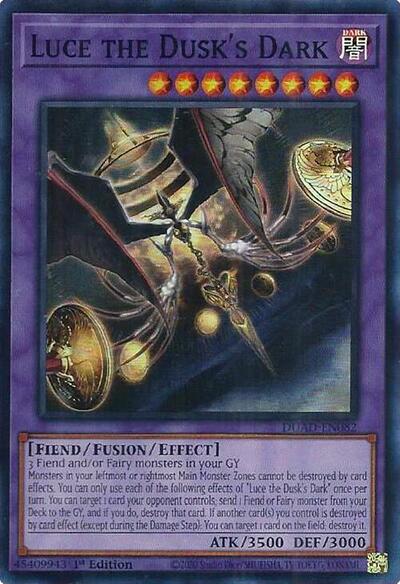 Luce the Dusk's Dark (DUAD-EN082) [Duelist's Advance]
