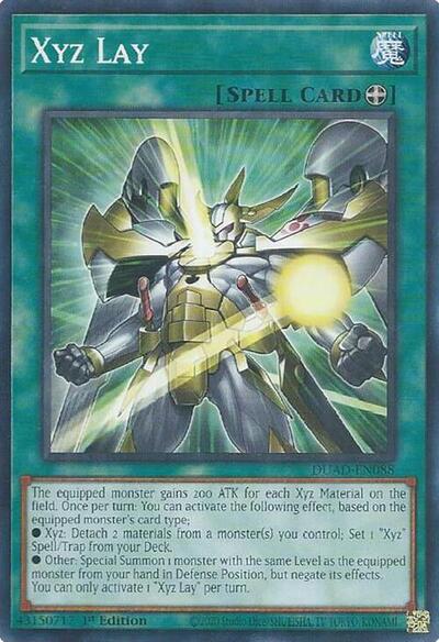Xyz Lay (DUAD-EN088) [Duelist's Advance]