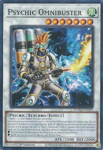 Psychic Omnibuster (DUAD-EN089) [Duelist's Advance]