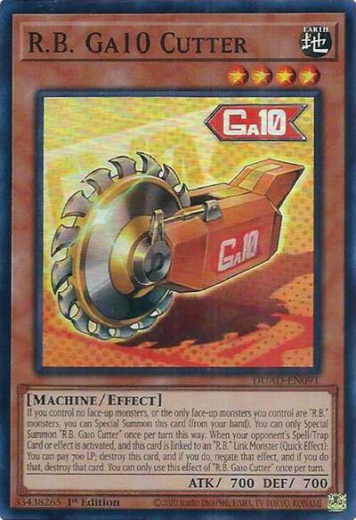 R.B. Ga10 Cutter (DUAD-EN091) [Duelist's Advance]