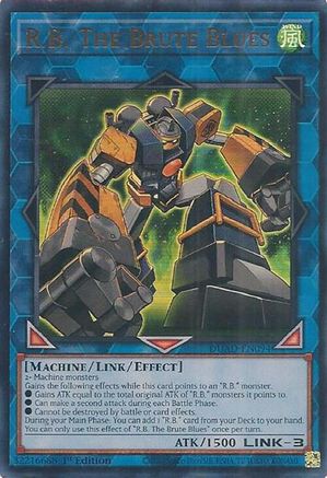 R.B. The Brute Blues (DUAD-EN094) - Duelist's Advance 1st Edition