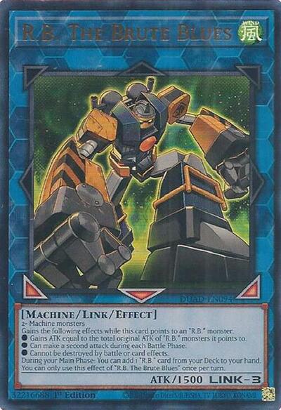 R.B. The Brute Blues (DUAD-EN094) [Duelist's Advance]