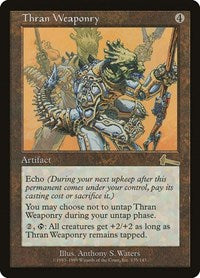 Thran Weaponry (135) [Urza's Legacy]