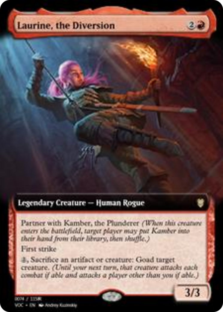 Laurine, the Diversion (PRM-95387) - Magic Online Promos