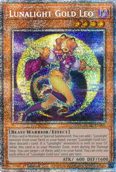 Lunalight Gold Leo (Starlight Rare) (DUAD-EN005) [Duelist's Advance]