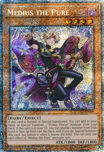 Medius the Pure (Starlight Rare) (DUAD-EN008) [Duelist's Advance]