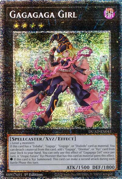 Gagagaga Girl (Starlight Rare) (DUAD-EN043) [Duelist's Advance]