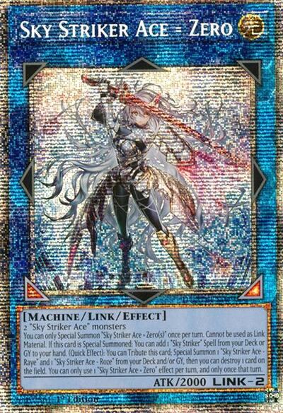 Sky Striker Ace = Zero (Starlight Rare) (DUAD-EN049) [Duelist's Advance]