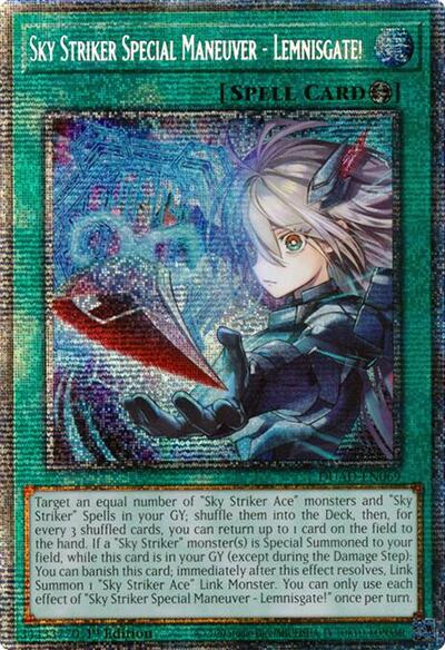 Sky Striker Special Maneuver - Lemnisgate! (Starlight Rare) (DUAD-EN069) [Duelist's Advance]