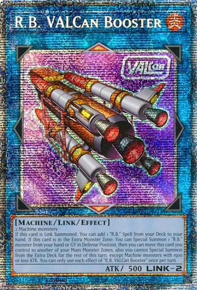 R.B. VALCan Booster (Starlight Rare) (DUAD-EN093) [Duelist's Advance]