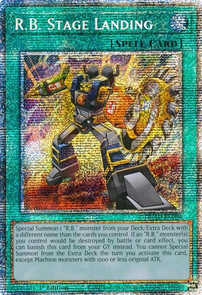 R.B. Stage Landing (Starlight Rare) (DUAD-EN096) [Duelist's Advance]