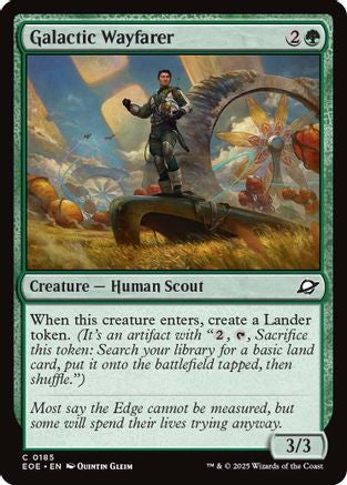 Galactic Wayfarer (EOE-185) - Edge of Eternities Foil