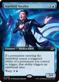 Starfield Vocalist (Extended Art) (328) [Edge of Eternities]