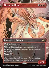 Nova Hellkite (Borderless) (309) [Edge of Eternities]